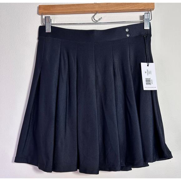 NWT WeWoreWhat Women's Medium Skort Mesh Shorts Liner Black Tennis Pickleball - Picture 2 of 14